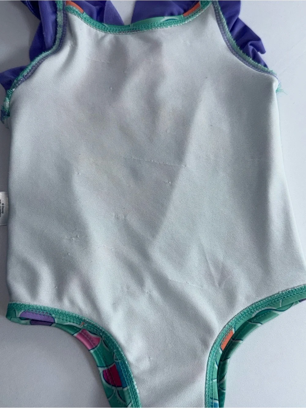 Disney 18M Ariel The Little Mermaid Toddler Girl’s One-Piece Swimsuit